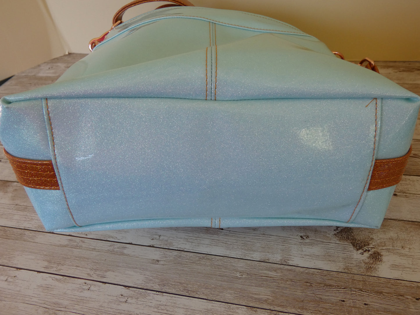 TS Tracksuit Themed Handbag with adjustable crossbody strap