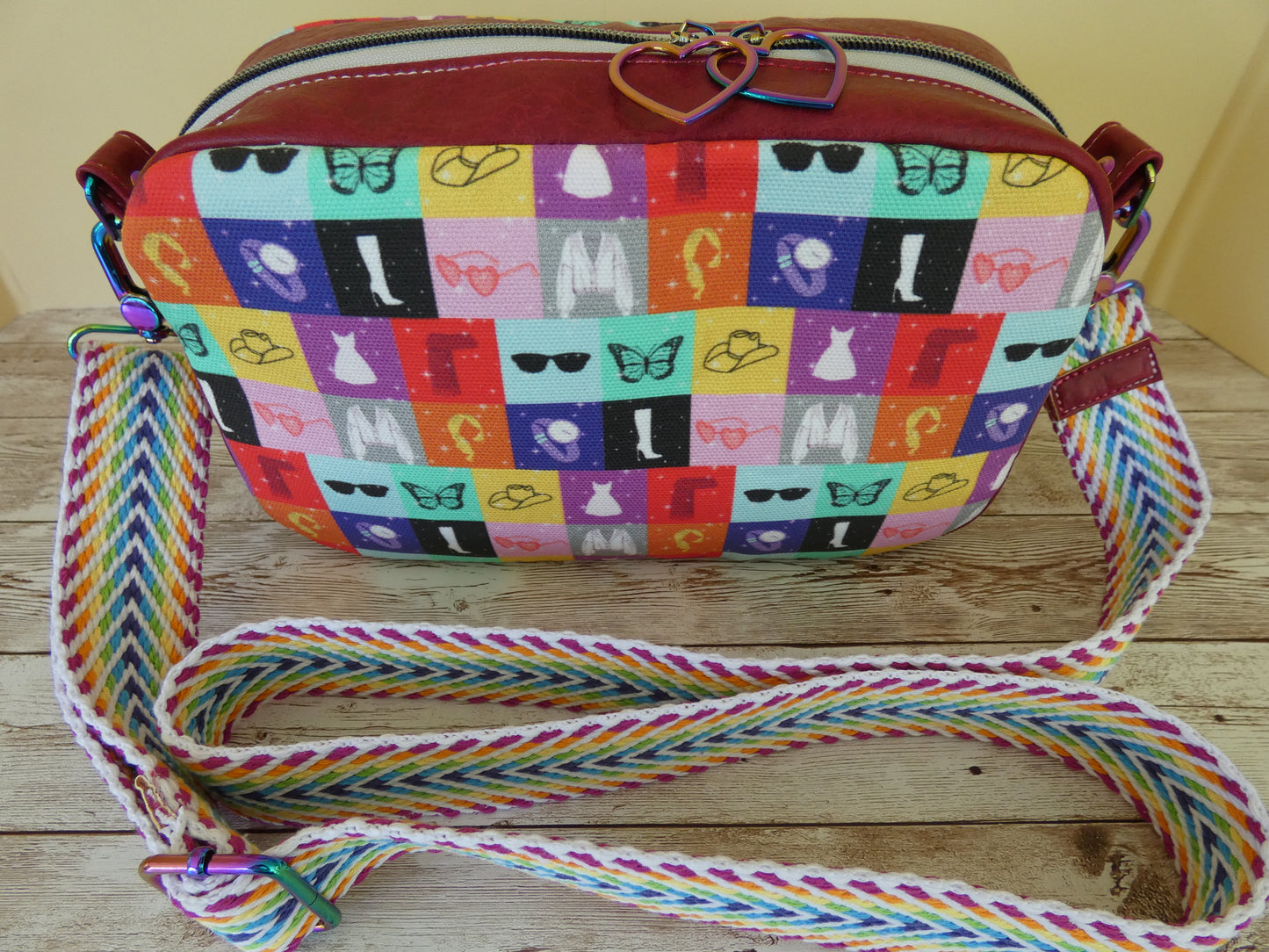 Concert Tribute Crossbody Bag