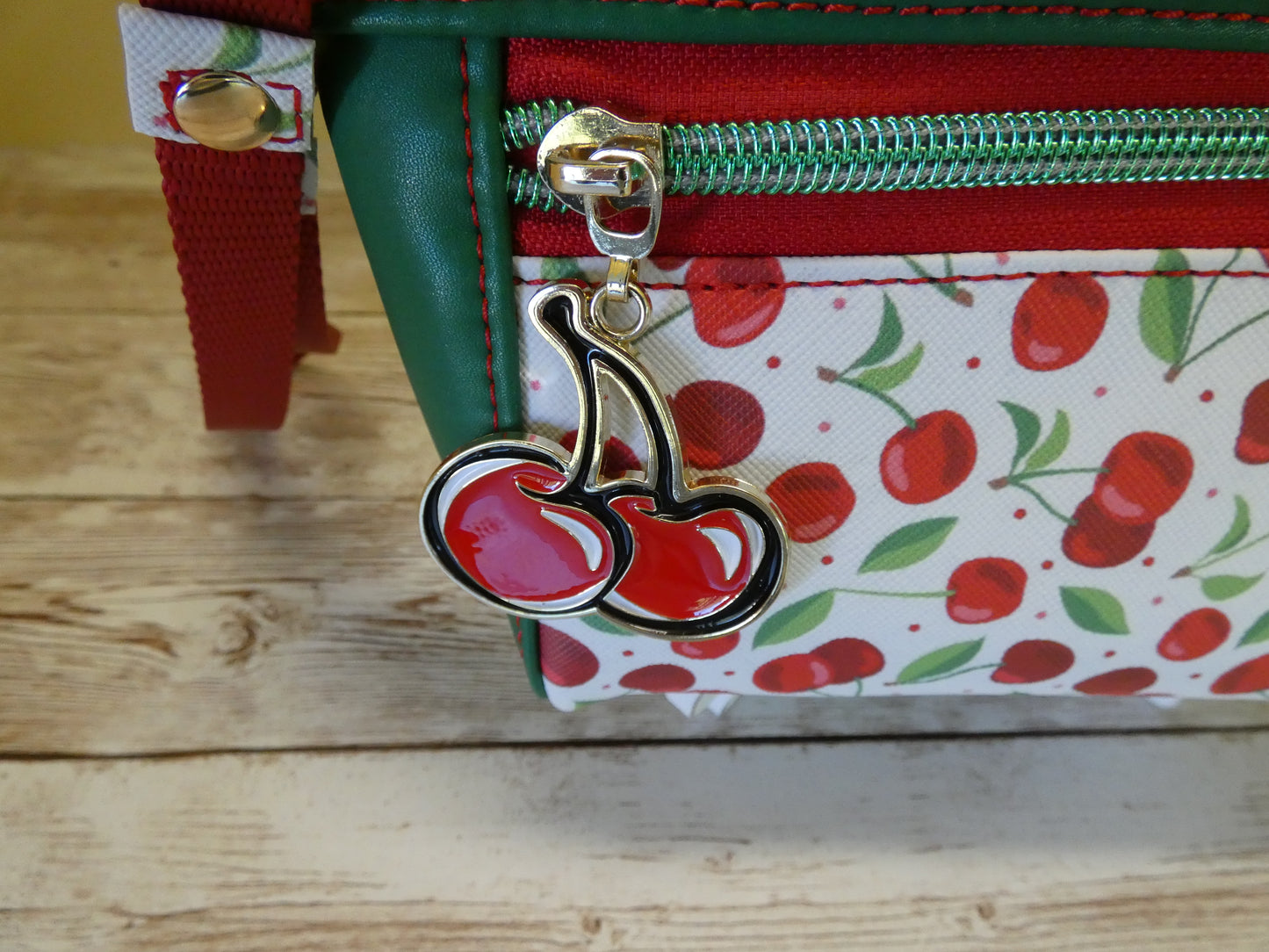 Cherries Wristlet