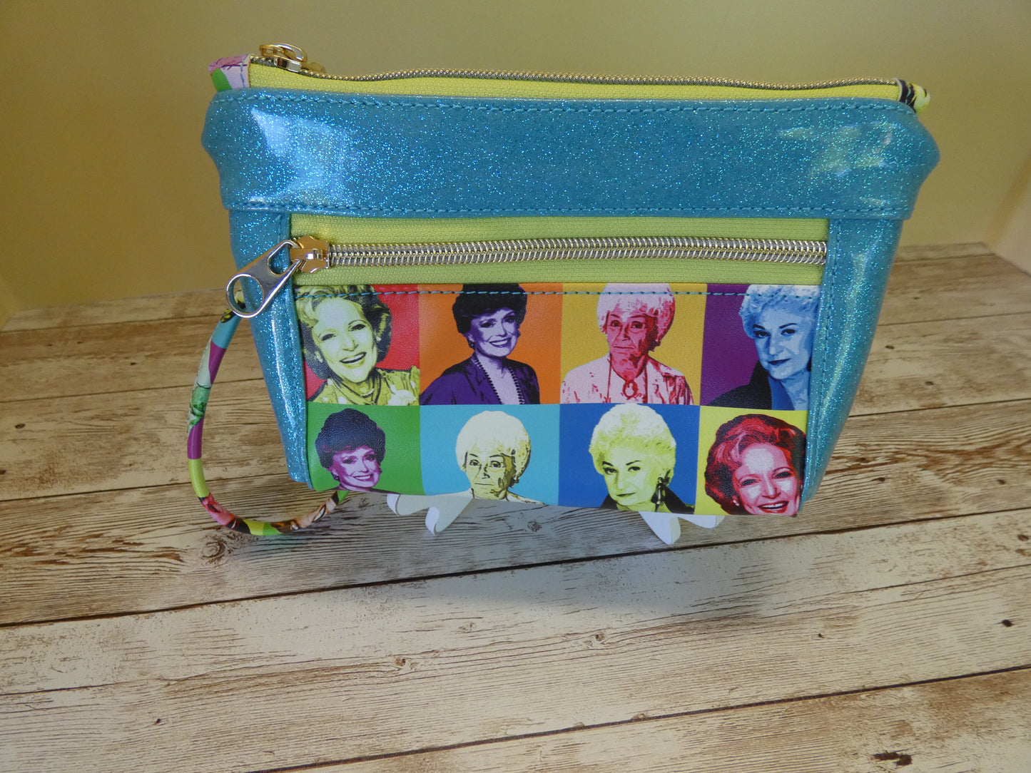 Golden Gurls Wristlet