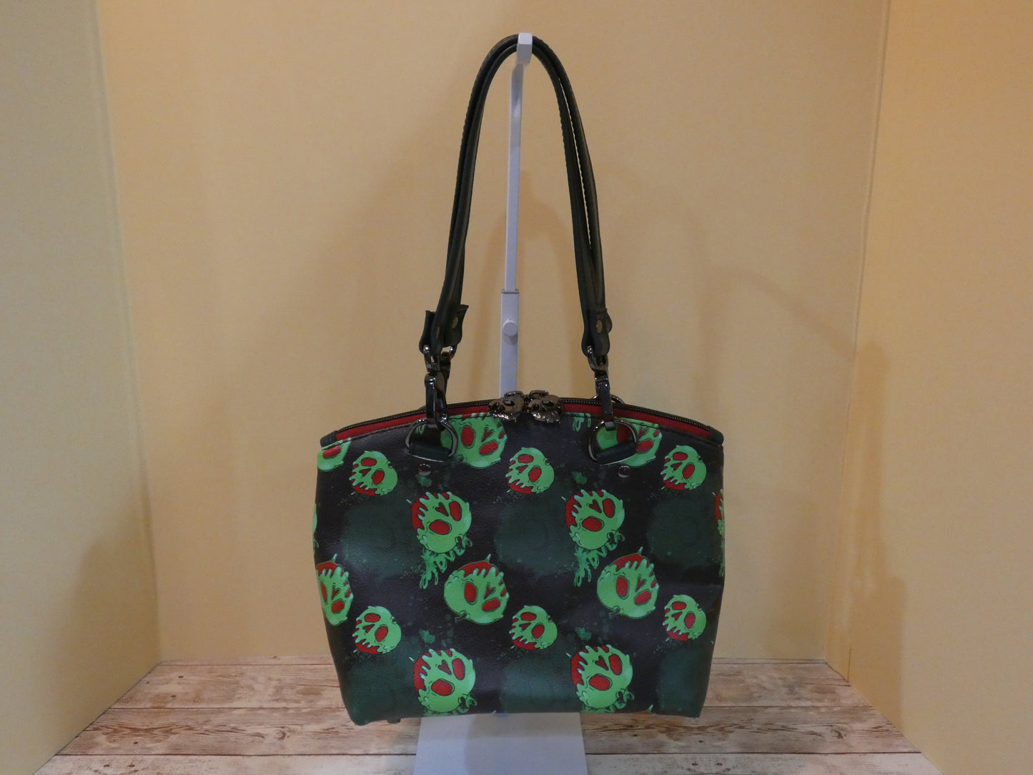 Poisoned Apple Handbag With Added Crossbody Strap