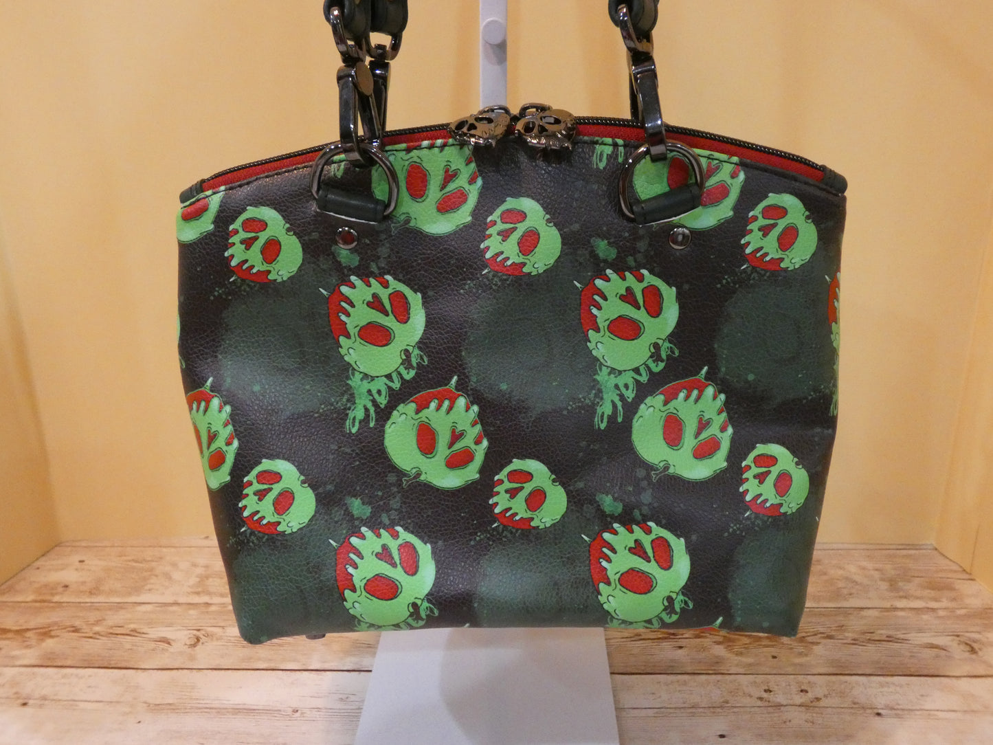 Poisoned Apple Handbag With Added Crossbody Strap