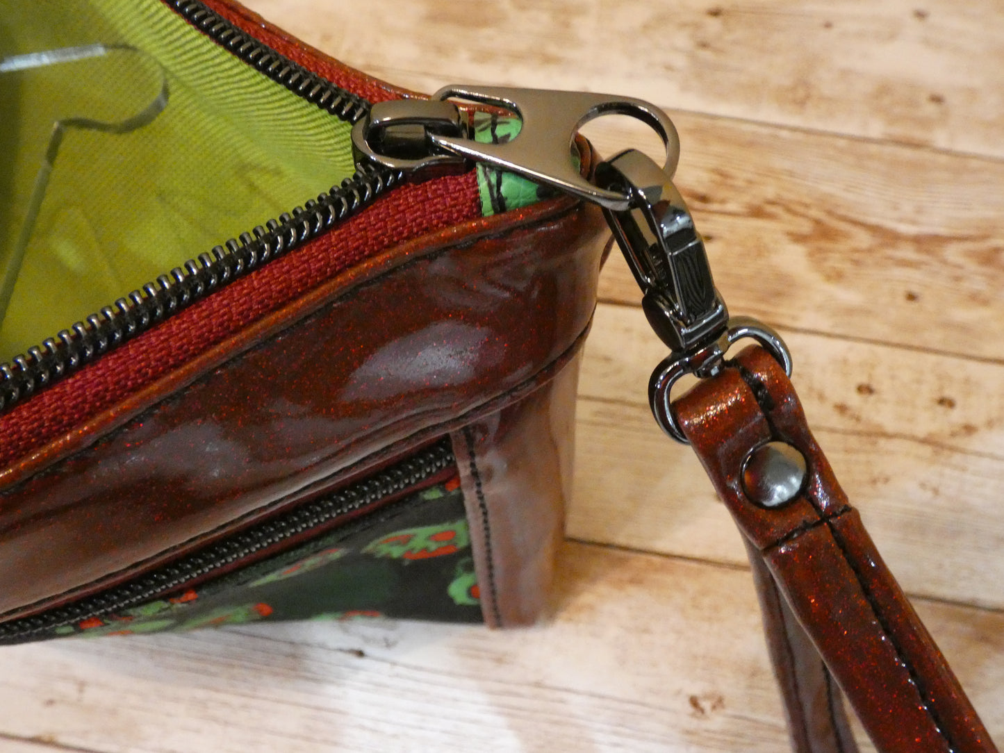 Poison Apple Wristlet