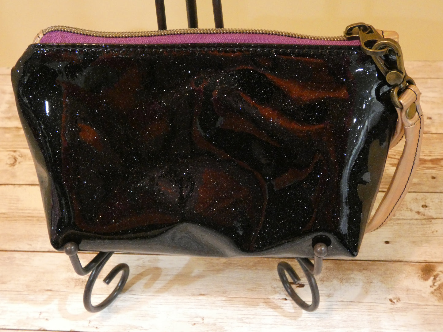 Mickey Pumpkin Wristlet
