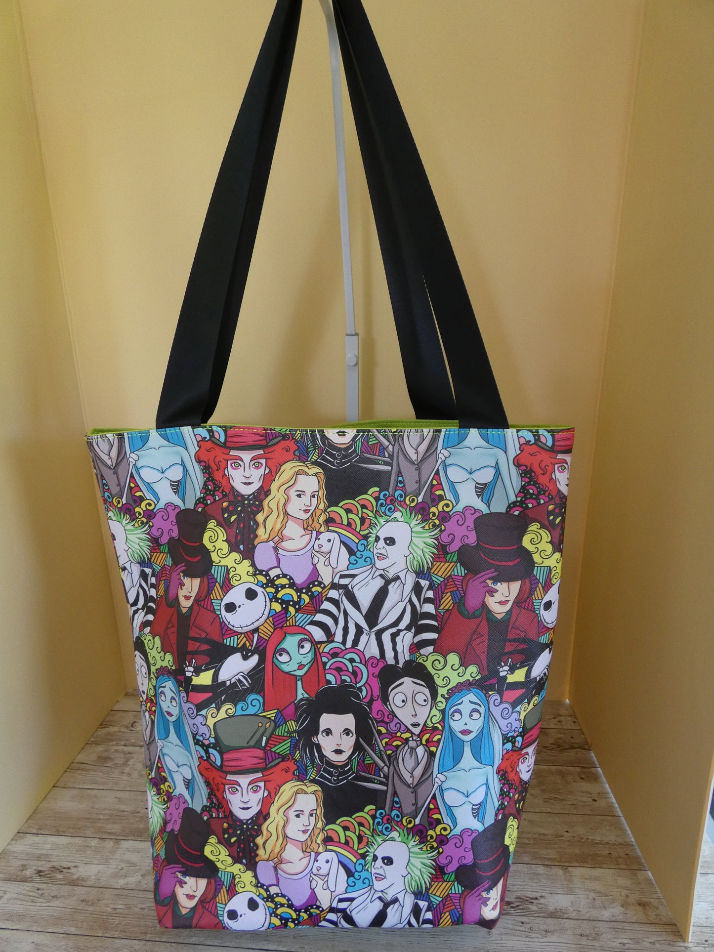 Mr. Burton Large Tote Bag