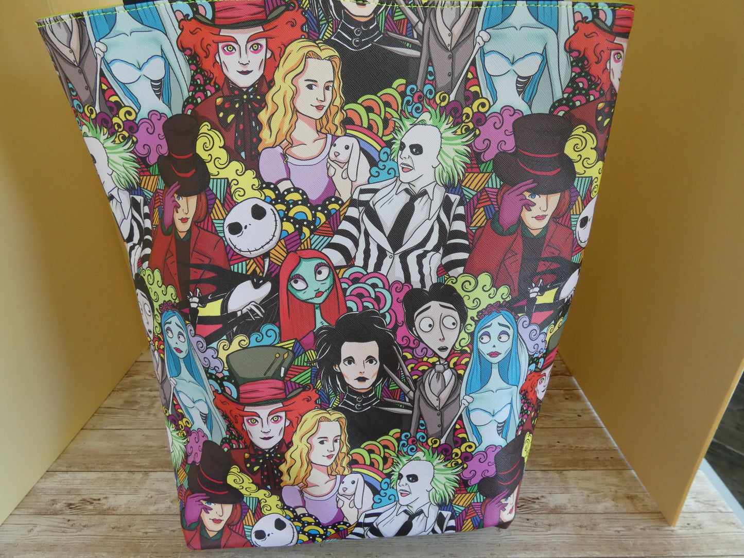 Mr. Burton Large Tote Bag