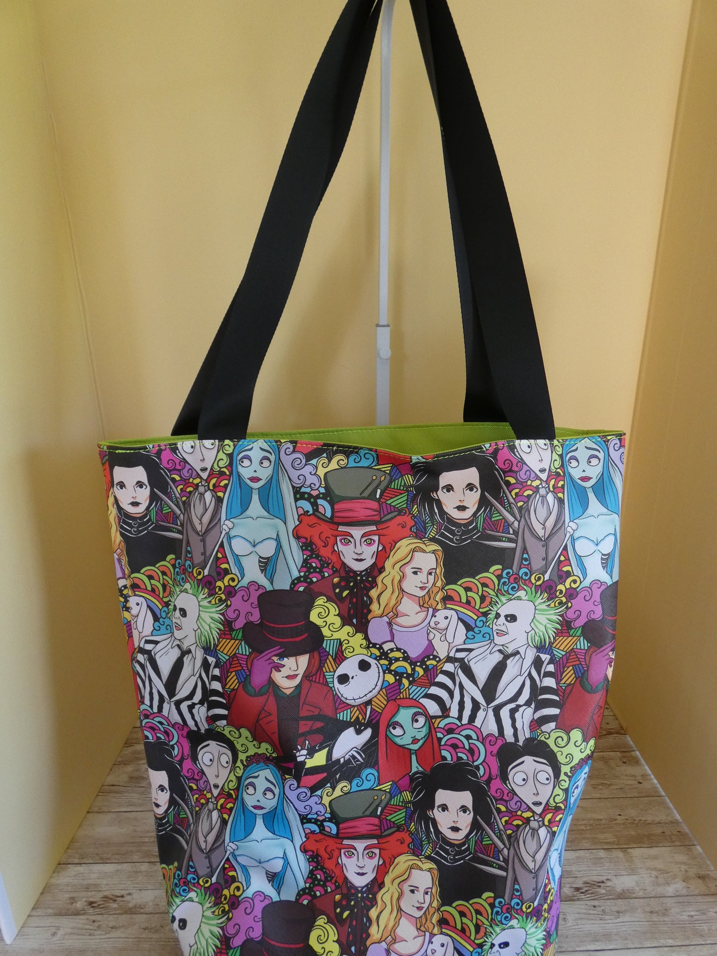Mr. Burton Large Tote Bag