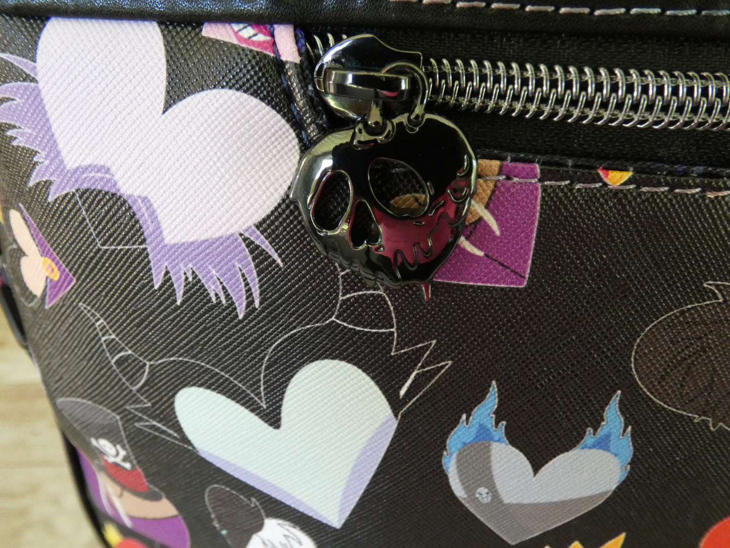 Villain Themed Handbag with adjustable crossbody strap