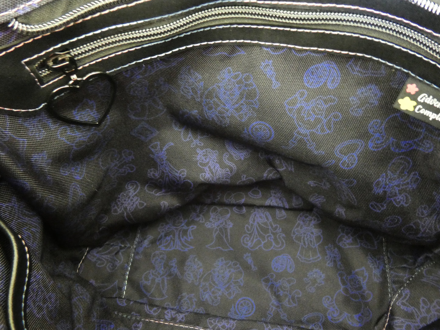 Villain Themed Handbag with adjustable crossbody strap