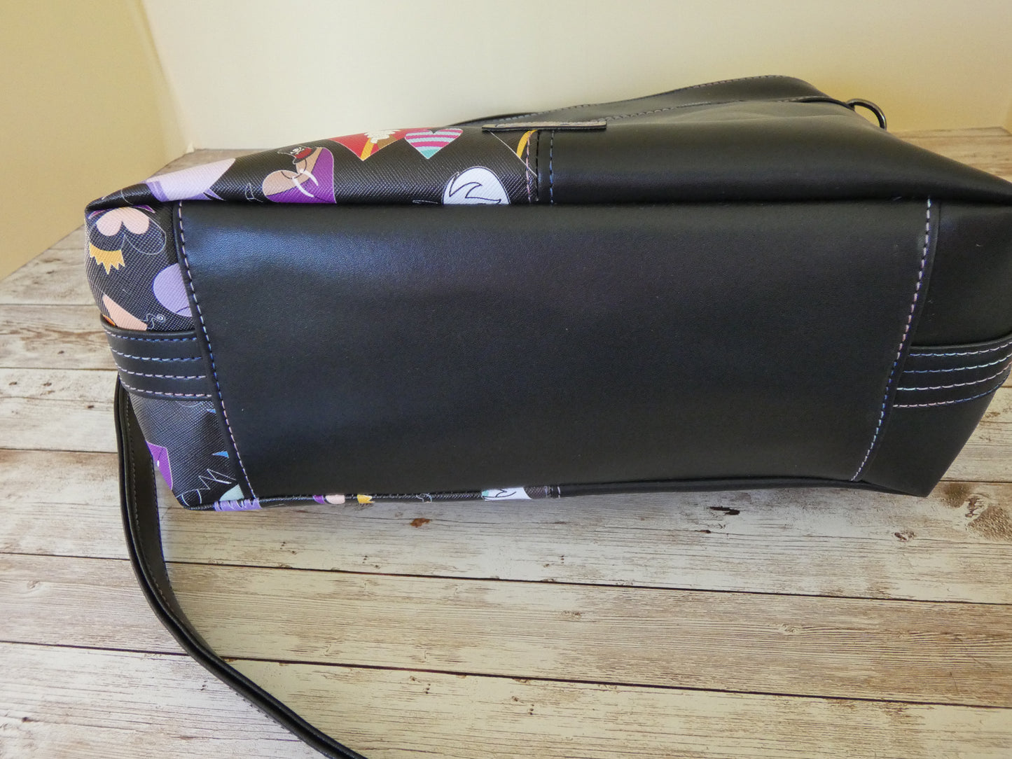 Villain Themed Handbag with adjustable crossbody strap